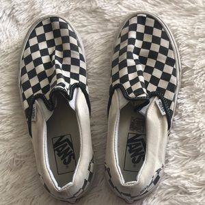 Checkered vans